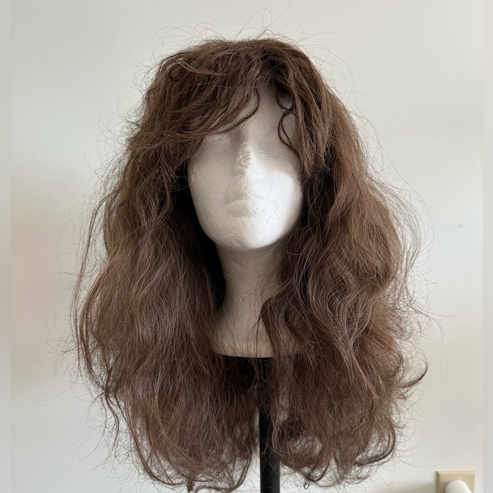 Brown Wavy Hair Wig